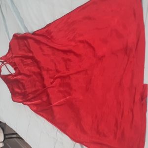 Fredrick's of Hollywood red sexy sleepwear sz 1x